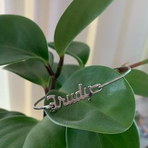 Free w/purchase Vintage 70’s “Trudy” Silver Color